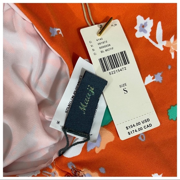 NWT Maaji Reversible Emerald Sunset Swimsuit - Picture 8 of 8